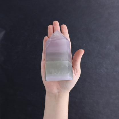 Yttrium Fluorite Towers Set of 3 - Expert Wholesale and Supplier of Wholesale Crystals & Bulk Gemstones, ["Brazil","Fluorite","Towers","Yttrium Fluorite"]