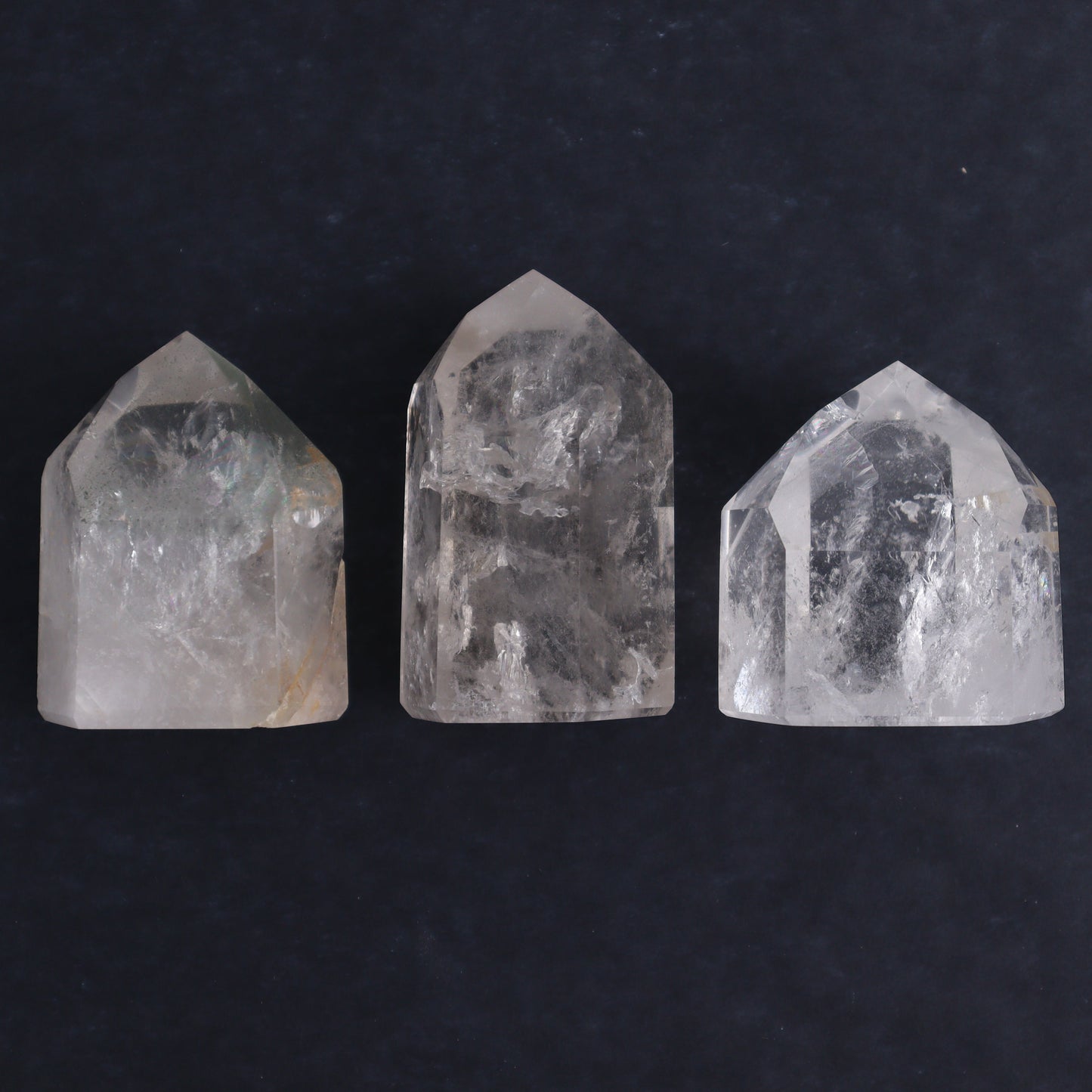 Quartz Towers Set of 5 - Expert Wholesale and Supplier of Wholesale Crystals & Bulk Gemstones, ["Quartz","Towers"]