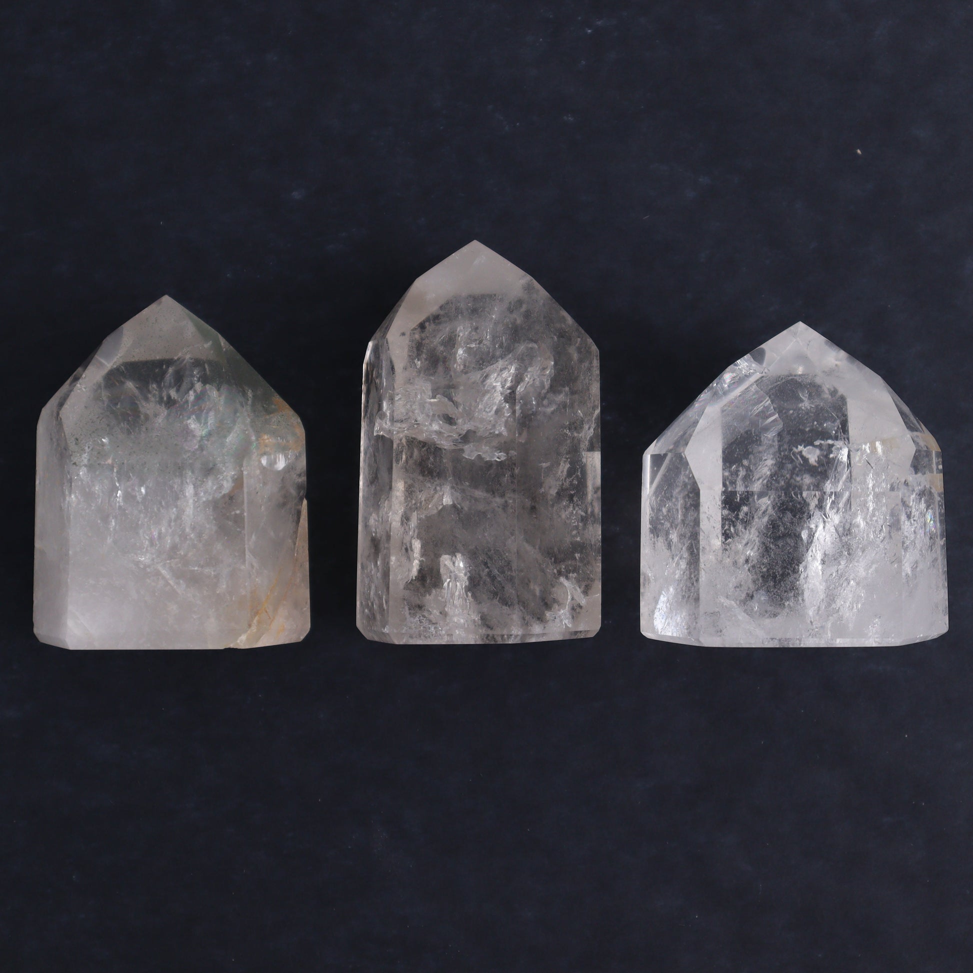 Quartz Towers Set of 5 - Expert Wholesale and Supplier of Wholesale Crystals & Bulk Gemstones, ["Quartz","Towers"]