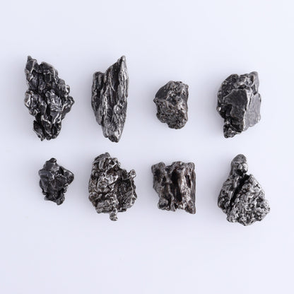 Campos del Cielo Meteorites Set of 8 - Expert Wholesale and Supplier of Wholesale Crystals & Bulk Gemstones, ["Campos del Cielo Meteorites","Meteorite","Rough","Roughs"]