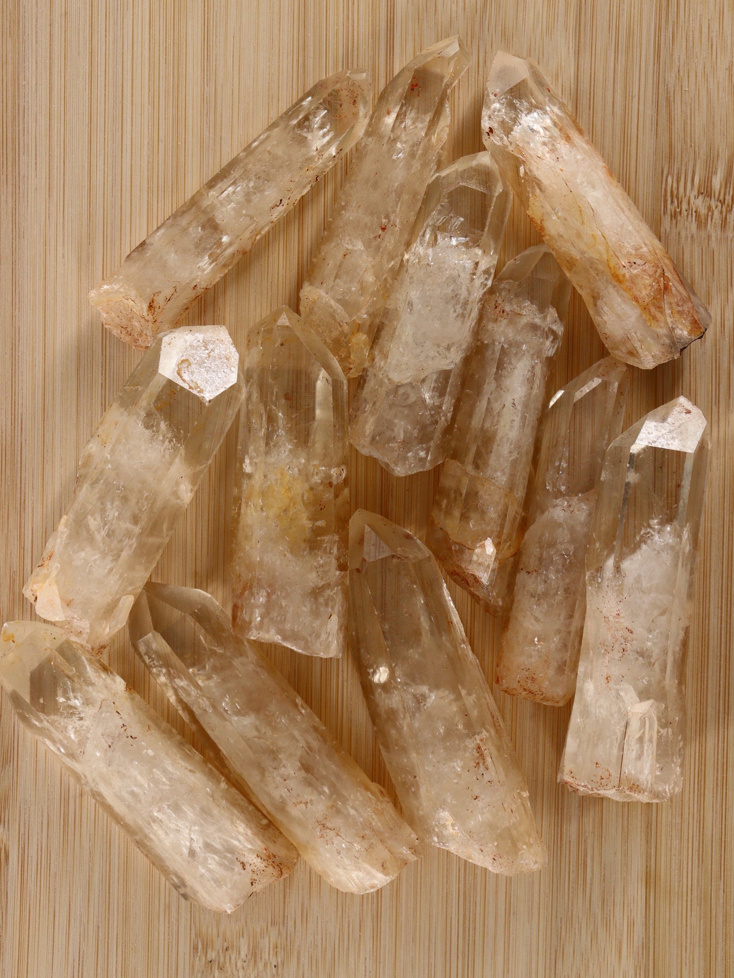 Citrine Points Set of 12