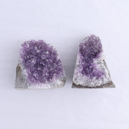 Uruguay Amethyst Cut Base Set of 8 - Expert Wholesale and Supplier of Wholesale Crystals & Bulk Gemstones, ["Amethyst","Cut Base","Uruguay"]
