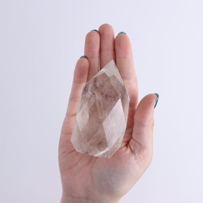 Imperfect Clear Quartz Face Polished Set of 6 - Expert Wholesale and Supplier of Wholesale Crystals & Bulk Gemstones, ["Brazil","Clear Quartz","Face Polished","Quartz"]