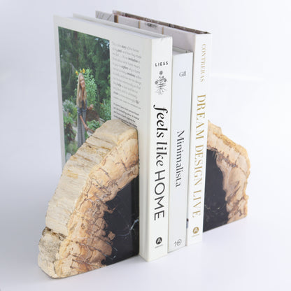 Bookends Petrified Wood - Expert Wholesale and Supplier of Wholesale Crystals & Bulk Gemstones, ["Bookends","Indonesia","Petrified Wood"]