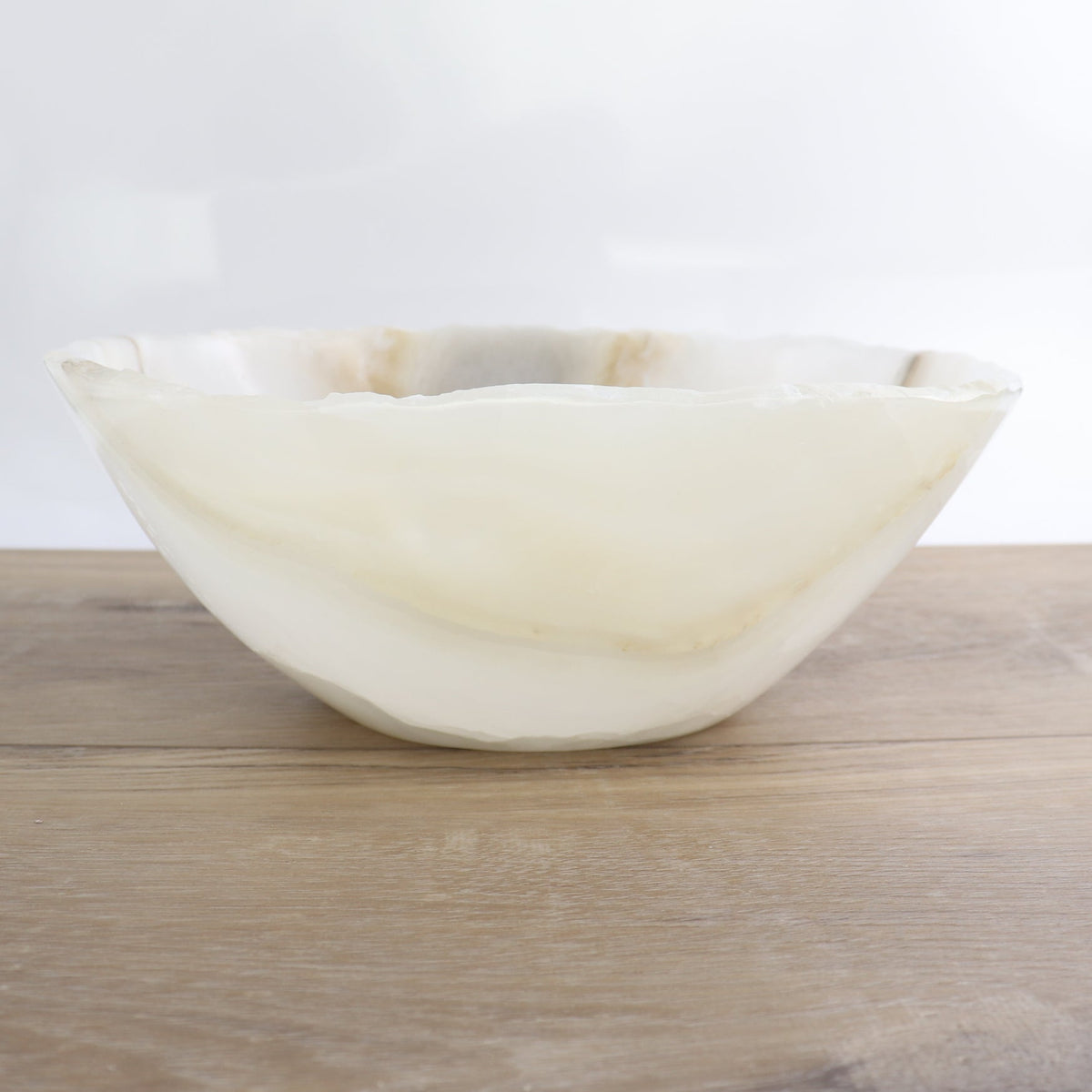 Mexican Onyx/Calcite Bowl 10"