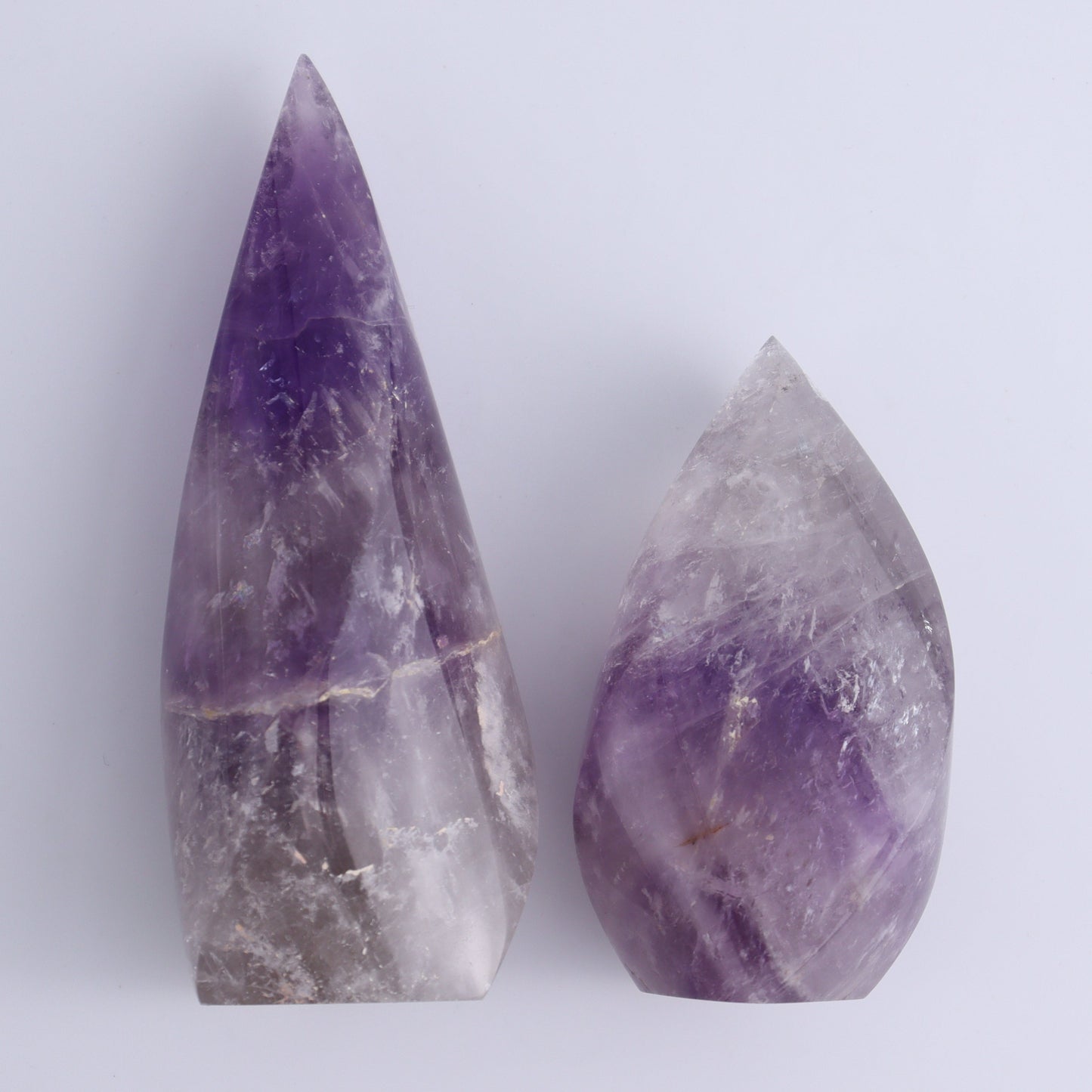 Amethyst Flames Set of 6 - Expert Wholesale and Supplier of Wholesale Crystals & Bulk Gemstones, ["Amethyst","Brazil","flames"]