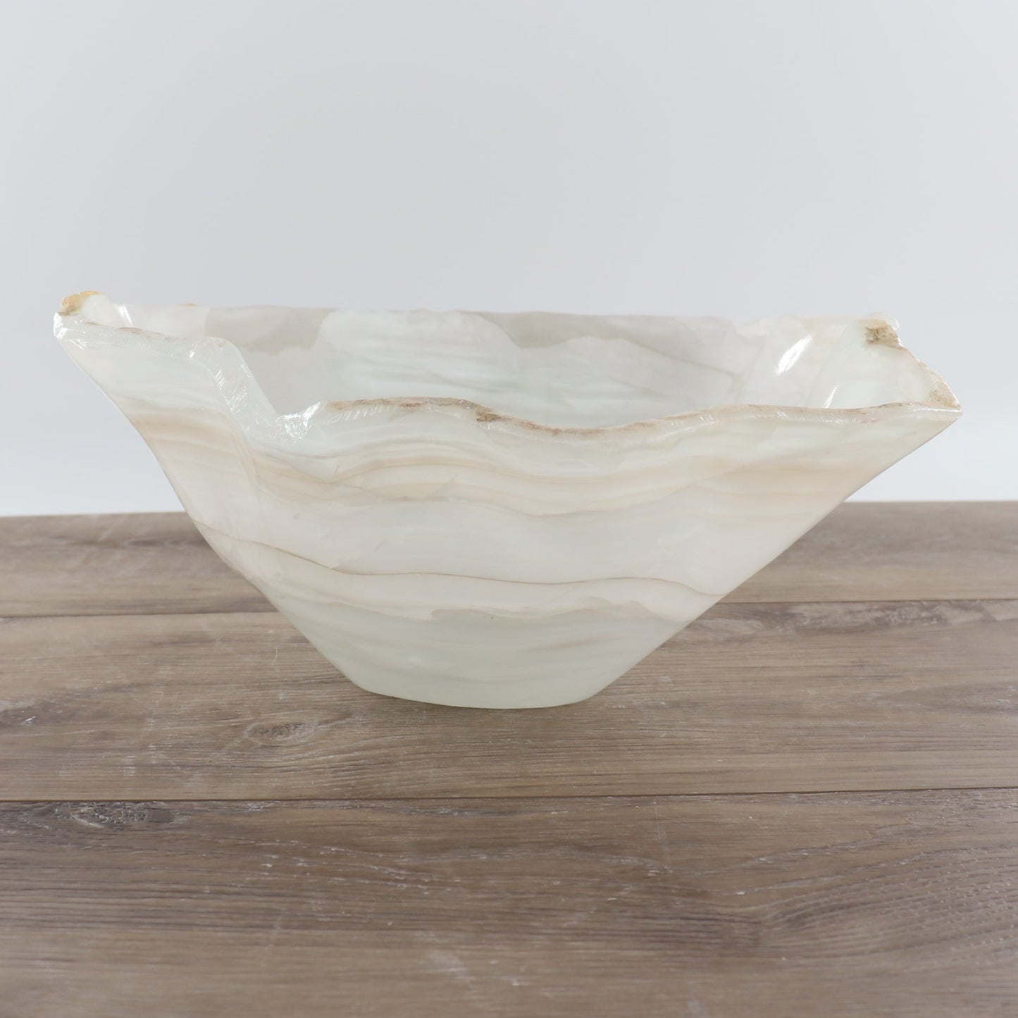 Mexican Onyx/Calcite Bowl 15"