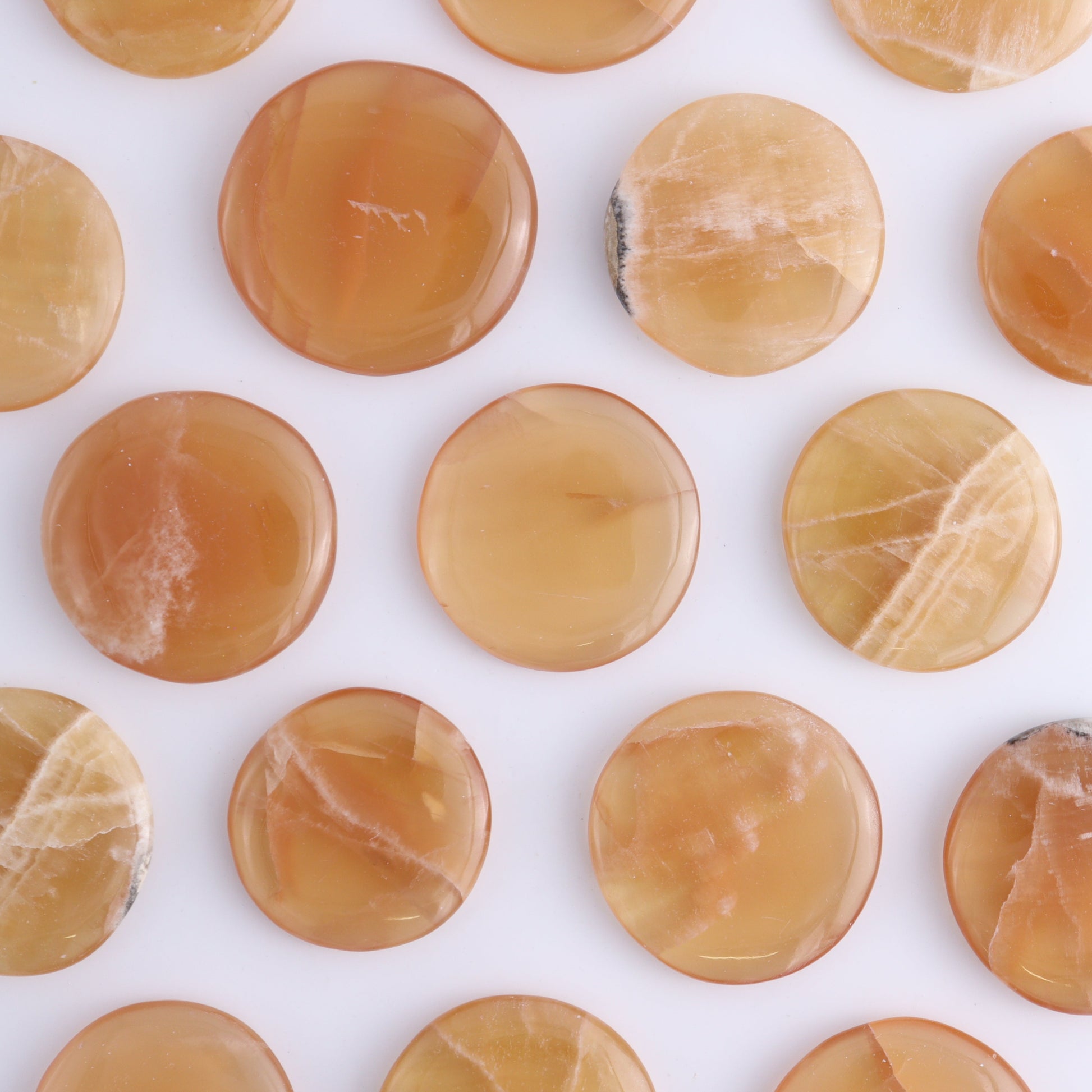 One Honey Calcite Flat Stone - Expert Wholesale and Supplier of Wholesale Crystals & Bulk Gemstones, ["Calcite","Flat Stone","Honey Calcite","Pakistan"]