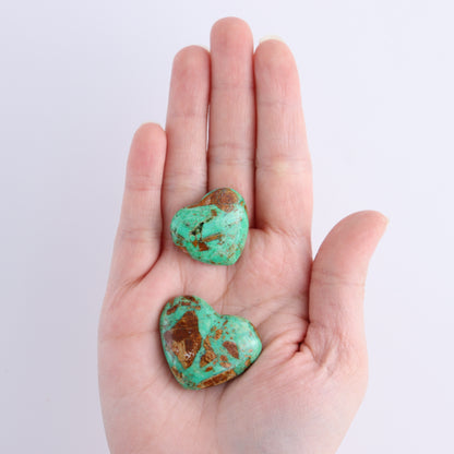Smithsonite Hearts Set of 20 - Expert Wholesale and Supplier of Wholesale Crystals & Bulk Gemstones, ["Hearts","Smithsonite"]