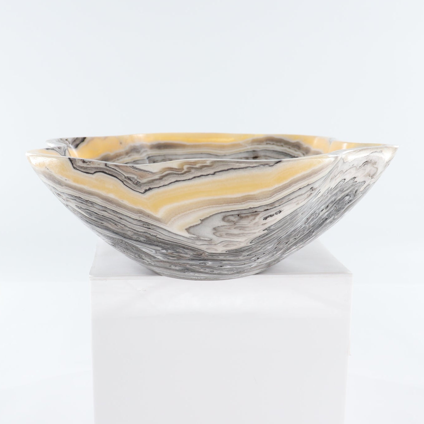 Mexican Onyx/Calcite Bowl