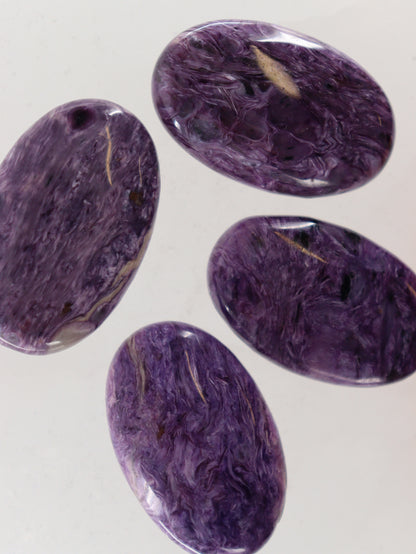 Charoite Stones Set of 4 - Expert Wholesale and Supplier of Wholesale Crystals & Bulk Gemstones, []