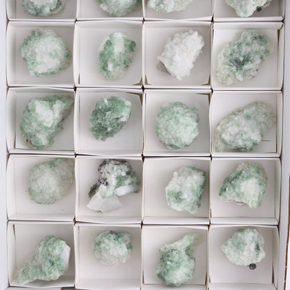 Fluorite on Quartz with Marmatite Set of 24 - Expert Wholesale and Supplier of Wholesale Crystals & Bulk Gemstones, China, Fluorite, Marmatite, Quartz