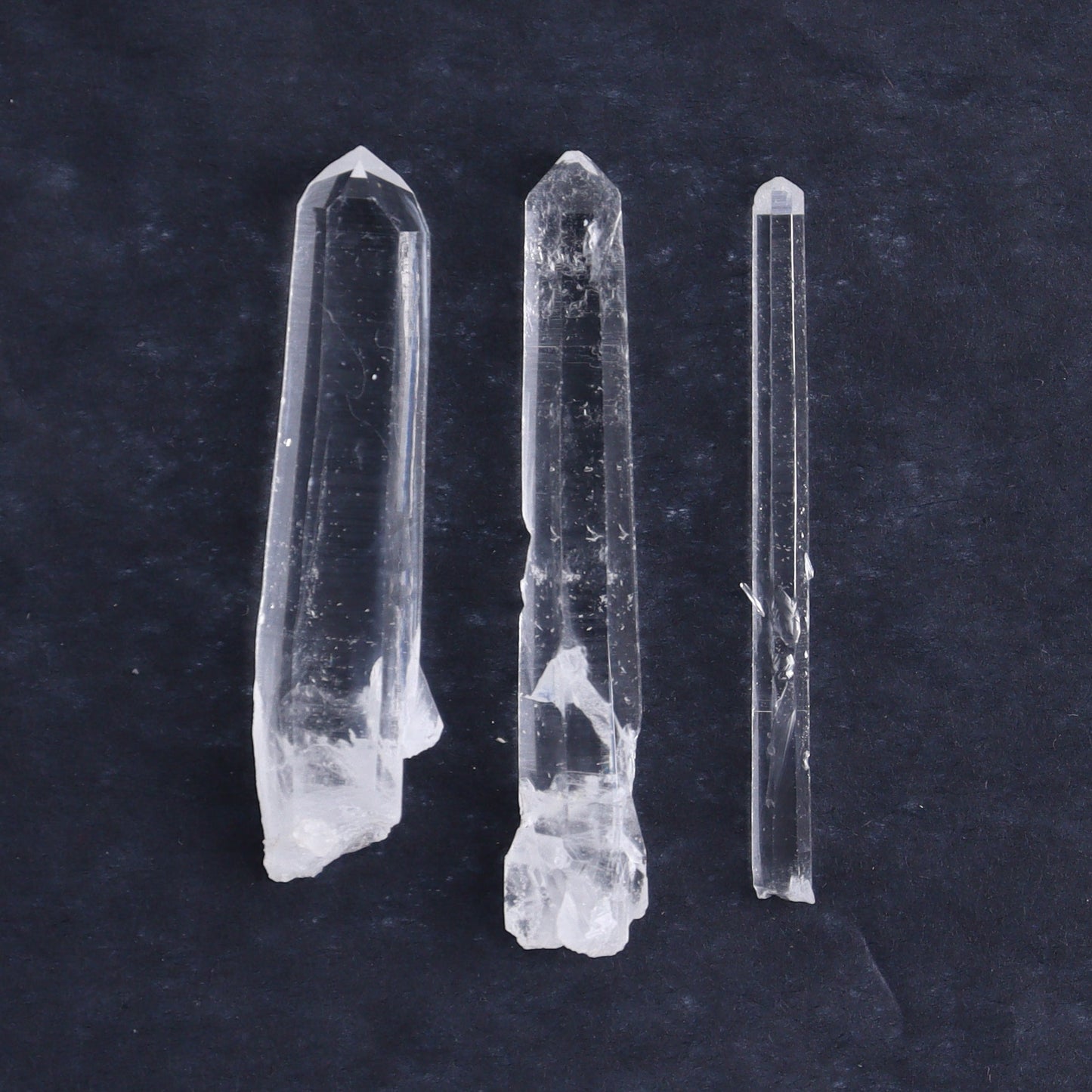 Columbian Lemurian Points Set of 6 - Expert Wholesale and Supplier of Wholesale Crystals & Bulk Gemstones, ["Lemurian","Points"]