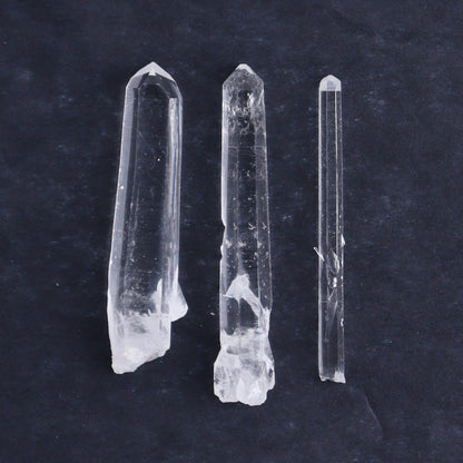 Columbian Lemurian Points Set of 6 - Expert Wholesale and Supplier of Wholesale Crystals & Bulk Gemstones, ["Lemurian","Points"]
