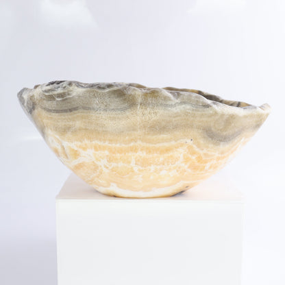 Mexican Onyx/Calcite Bowl - Expert Wholesale and Supplier of Wholesale Crystals & Bulk Gemstones, ["Bowls","Calcite","Mexico","onyx"]