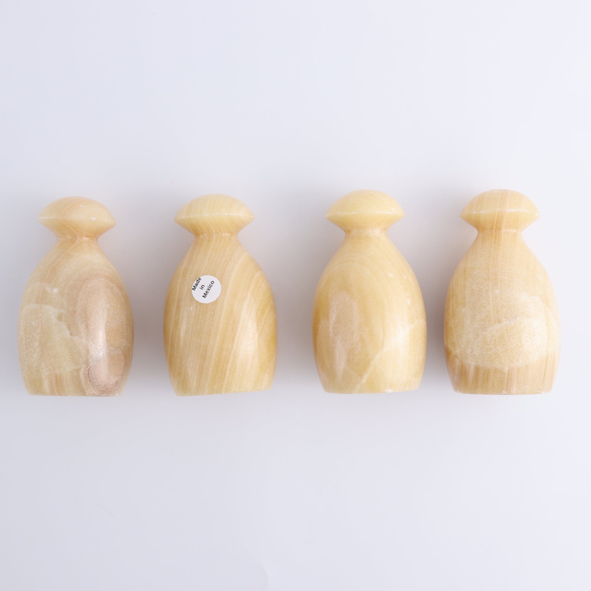 Onyx Mushrooms Set of 9 - Expert Wholesale and Supplier of Wholesale Crystals & Bulk Gemstones, ["Mexico","Mushrooms","onyx"]