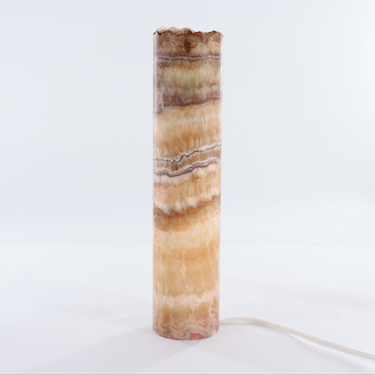 One Green & Honey Onyx Lamp Blind - Expert Wholesale and Supplier of Wholesale Crystals & Bulk Gemstones, ["Lamps","Mexico","onyx"]