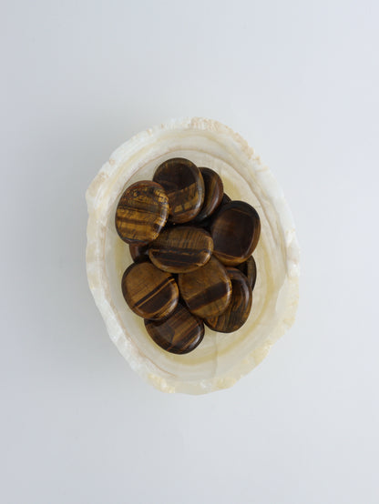 1/2kg Tiger Eye Worry Stones - Expert Supplier of Wholesale Crystals & Bulk Gemstones