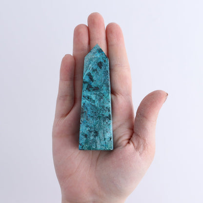 Chrysocolla Towers Set of 6