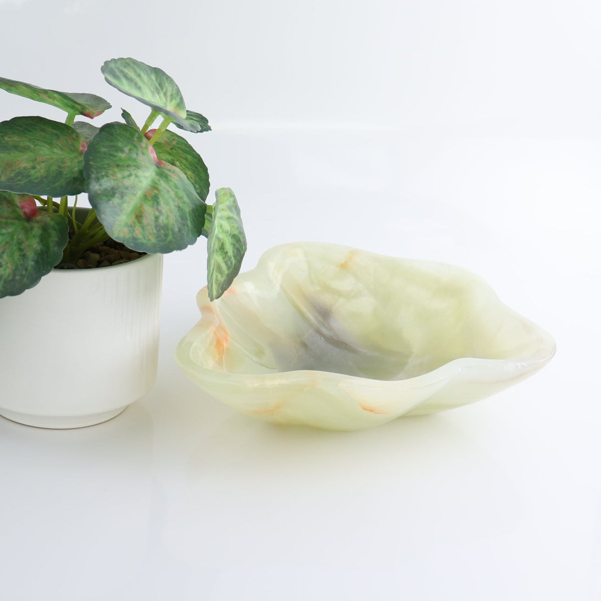 Mexican Onyx/Calcite Bowl 10"