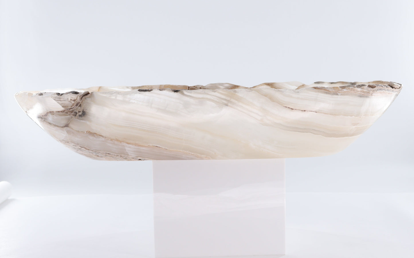 Onyx Canoe Bowl - Expert Wholesale and Supplier of Wholesale Crystals & Bulk Gemstones, ["Bowls","canoe","Mexico","onyx"]