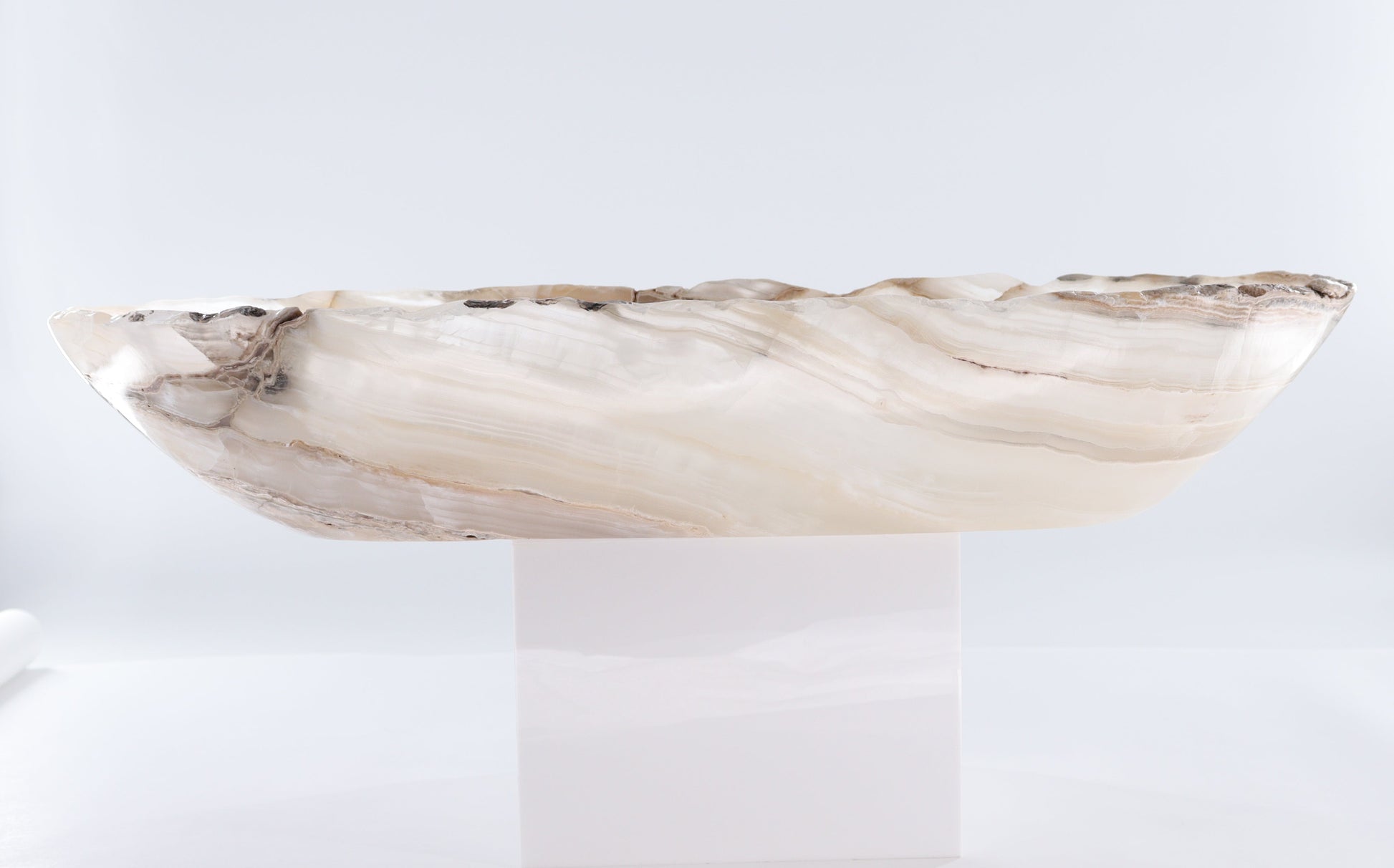 Onyx Canoe Bowl - Expert Wholesale and Supplier of Wholesale Crystals & Bulk Gemstones, ["Bowls","canoe","Mexico","onyx"]