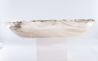 Onyx Canoe Bowl - Expert Wholesale and Supplier of Wholesale Crystals & Bulk Gemstones, ["Bowls","canoe","Mexico","onyx"]