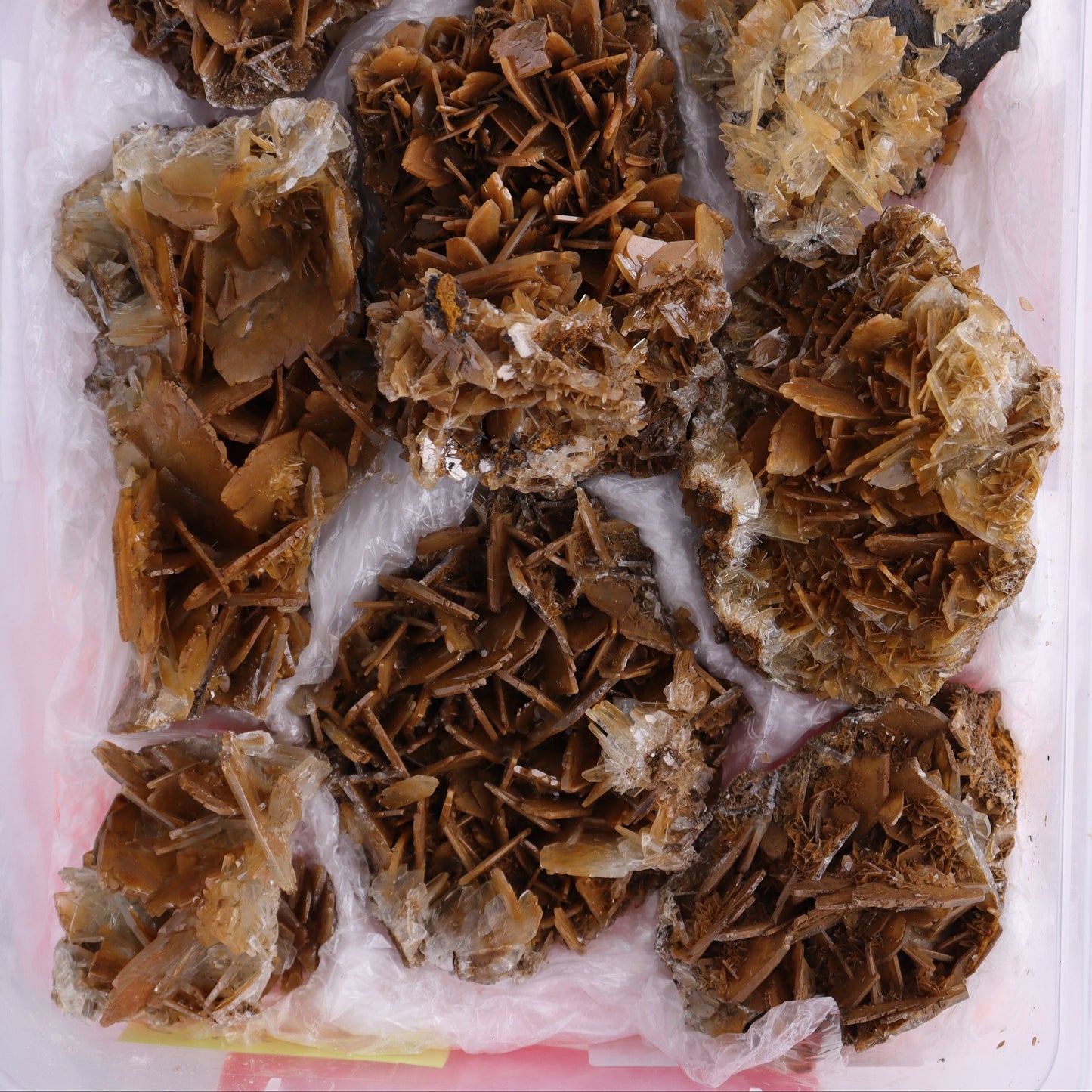 Brown Barite Flat from Morocco - Expert Wholesale and Supplier of Wholesale Crystals & Bulk Gemstones, ["Barite","Flats","Morocco"]