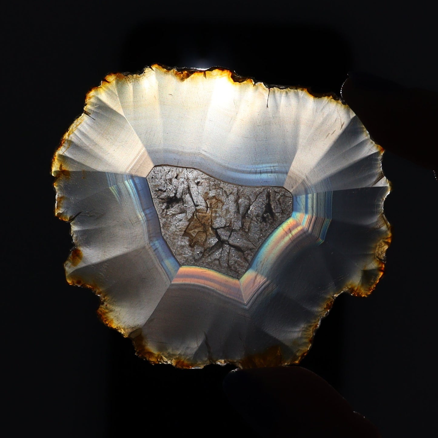 Iris Agate Slices Set of 6 - Expert Wholesale and Supplier of Wholesale Crystals & Bulk Gemstones, ["Agate","Iris Agate","Slices and Slabs"]