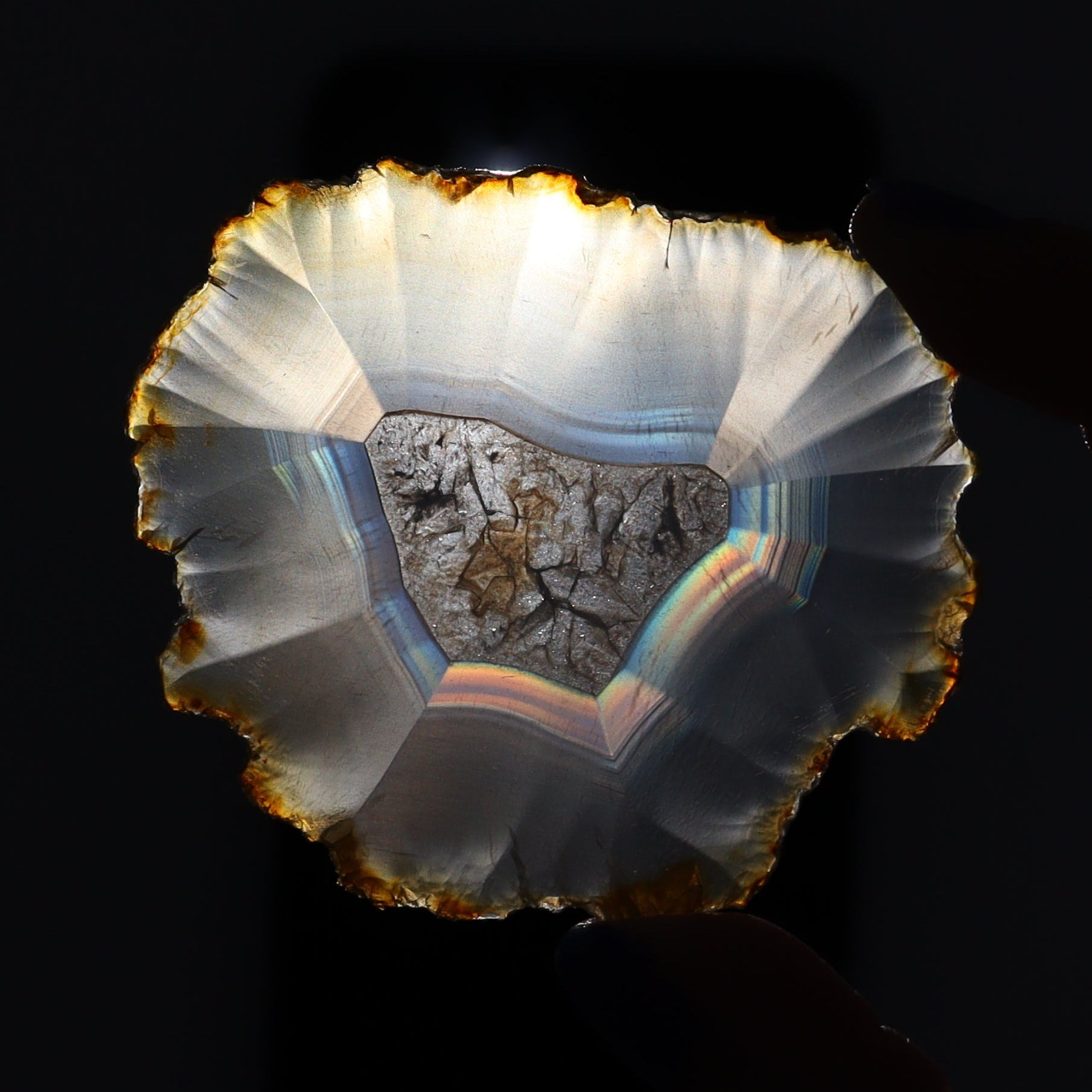 Iris Agate Slices Set of 6 - Expert Wholesale and Supplier of Wholesale Crystals & Bulk Gemstones, ["Agate","Iris Agate","Slices and Slabs"]