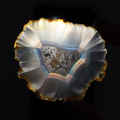 Iris Agate Slices Set of 6 - Expert Wholesale and Supplier of Wholesale Crystals & Bulk Gemstones, ["Agate","Iris Agate","Slices and Slabs"]