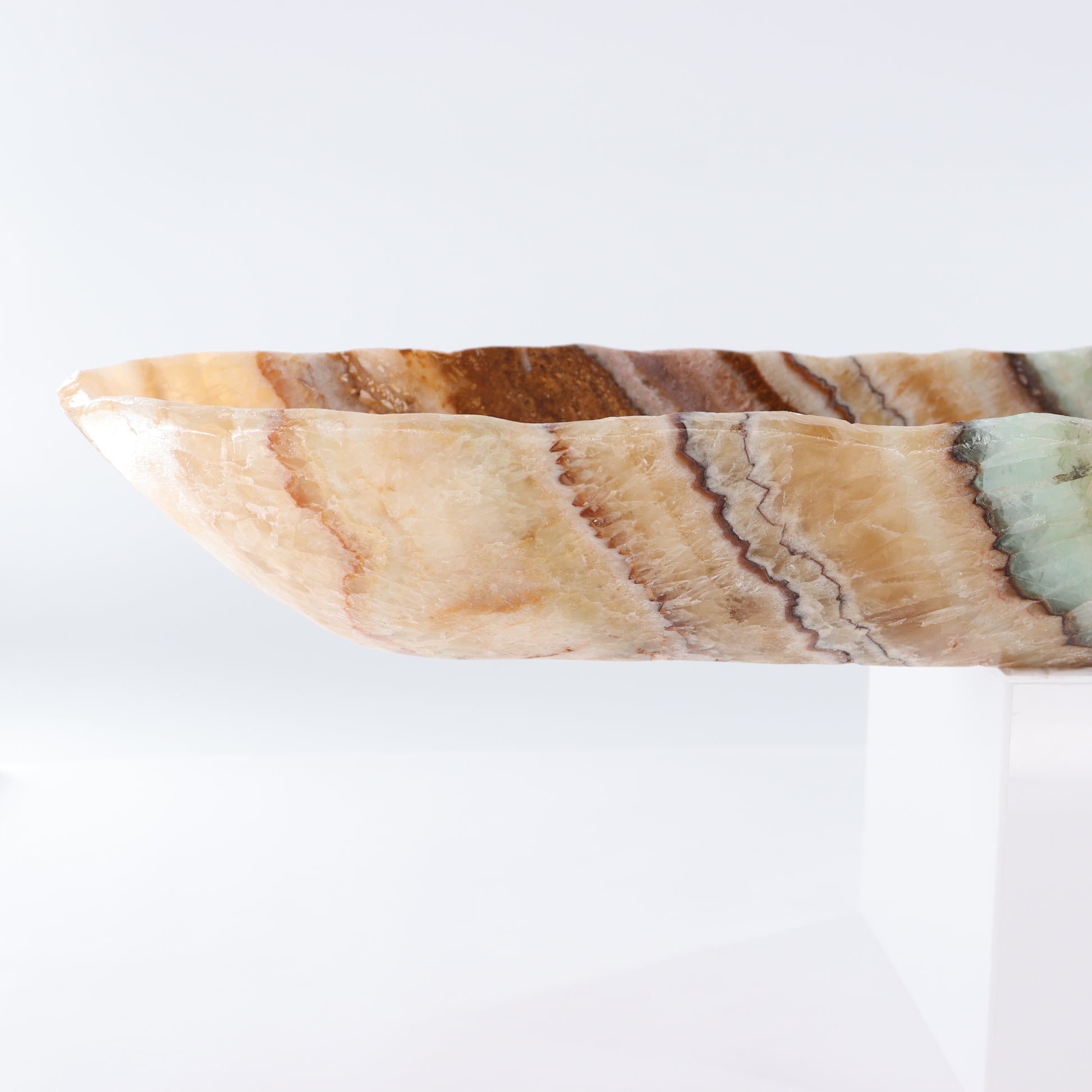 Onyx Canoe Bowl - Expert Wholesale and Supplier of Wholesale Crystals & Bulk Gemstones, ["Bowls","canoe","Mexico","onyx"]