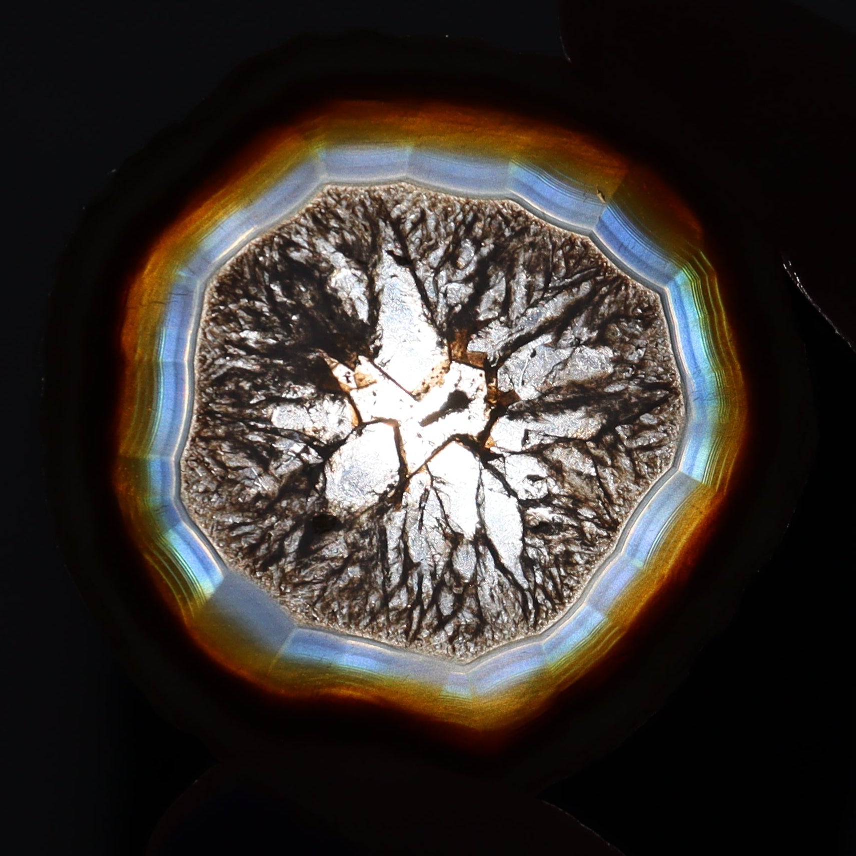 Iris Agate Slices Set of 6 - Expert Wholesale and Supplier of Wholesale Crystals & Bulk Gemstones, ["Agate","Iris Agate","Slices and Slabs"]