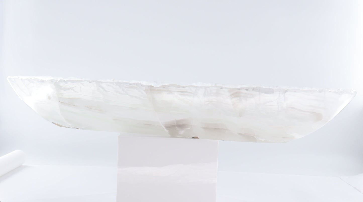 Onyx Canoe Bowl - Expert Wholesale and Supplier of Wholesale Crystals & Bulk Gemstones, ["Bowls","canoe","Mexico","onyx"]