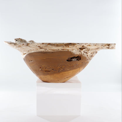 Mexican Onyx/Calcite Bowl 22"