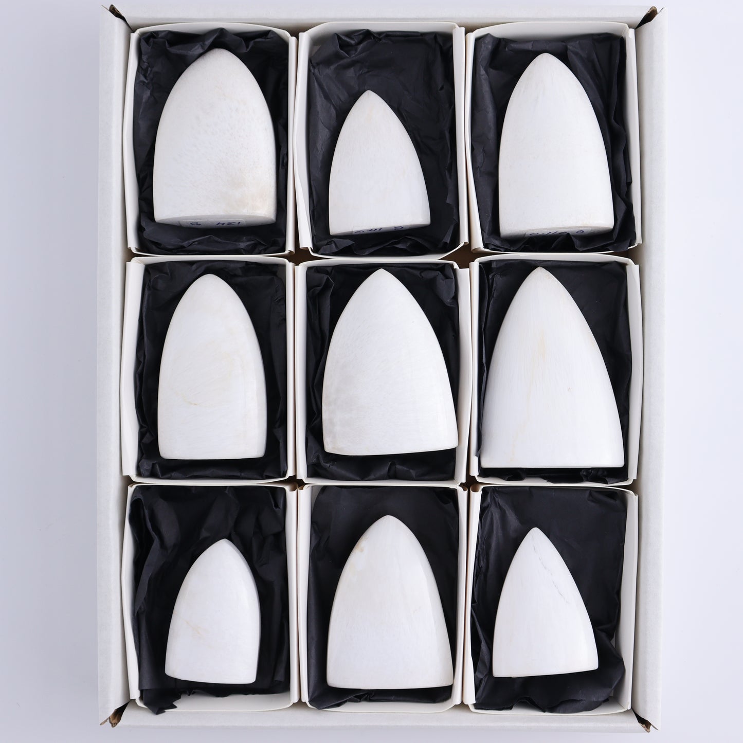 Scolecite Freeforms Flat of 12 - Expert Wholesale and Supplier of Wholesale Crystals & Bulk Gemstones, ["Freeforms","India","Scolecite"]