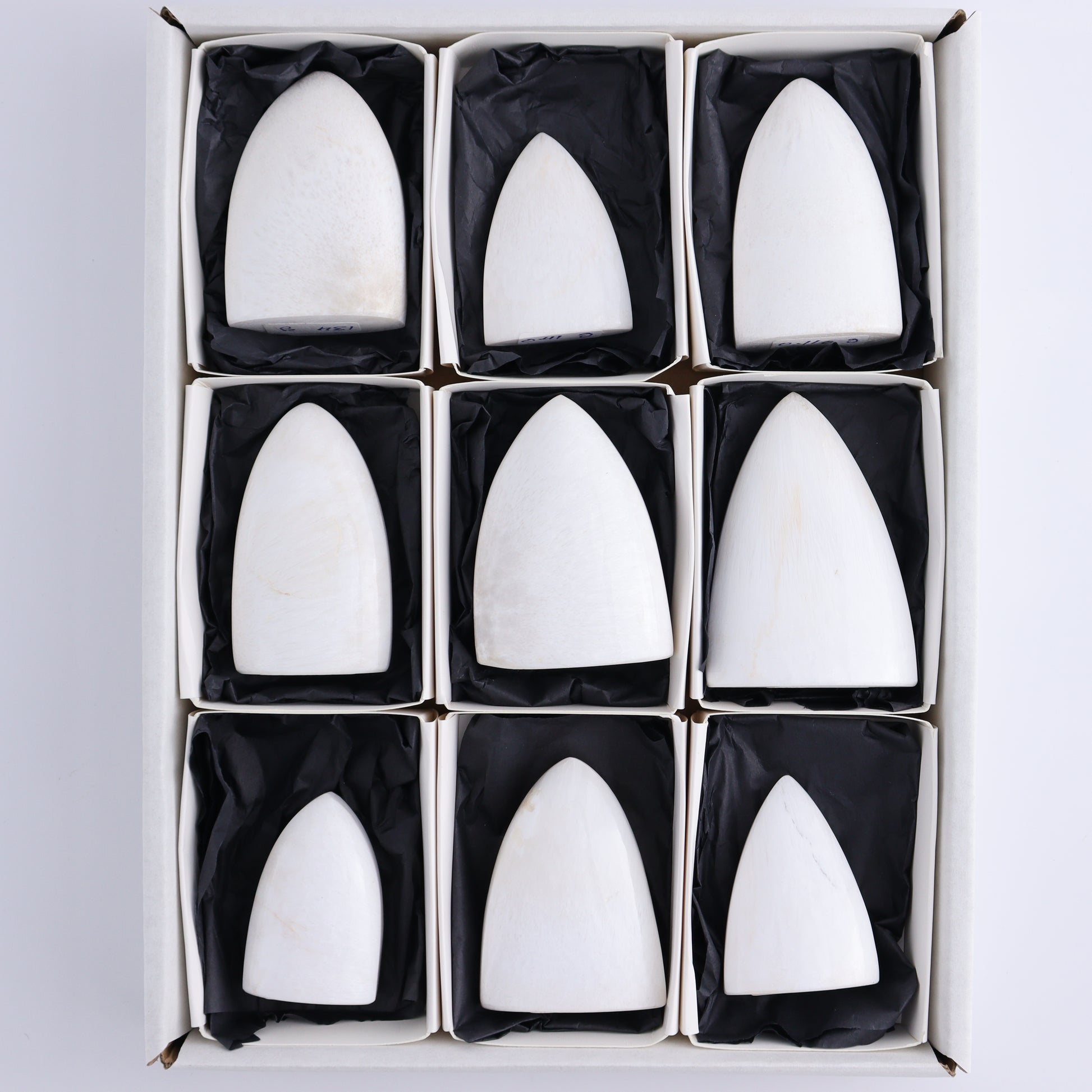 Scolecite Freeforms Flat of 12 - Expert Wholesale and Supplier of Wholesale Crystals & Bulk Gemstones, ["Freeforms","India","Scolecite"]