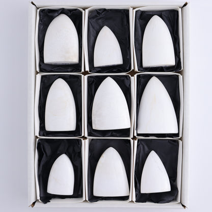 Scolecite Freeforms Flat of 12 - Expert Wholesale and Supplier of Wholesale Crystals & Bulk Gemstones, ["Freeforms","India","Scolecite"]