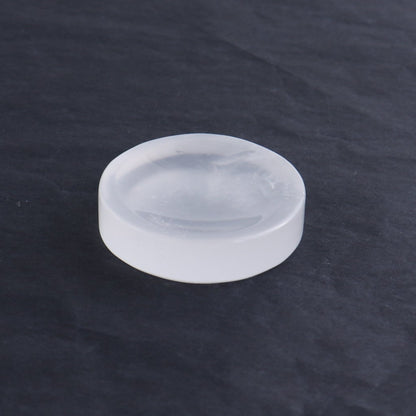 One Small Glass Cat Eye White Bowl