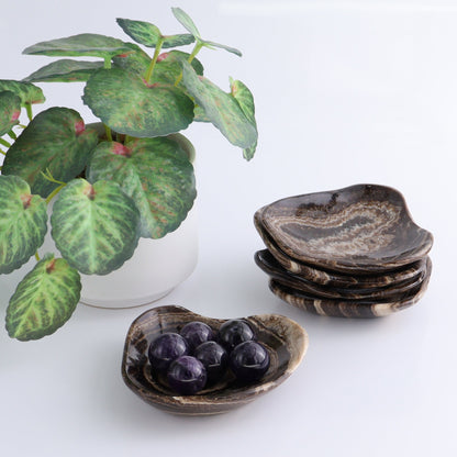 One Small Bowl Mexican Onyx/Calcite Chocolate - Expert Wholesale and Supplier of Wholesale Crystals & Bulk Gemstones, ["bowl","Calcite","Catalog Onyx","Decorative Dish","Mexico","onyx"]