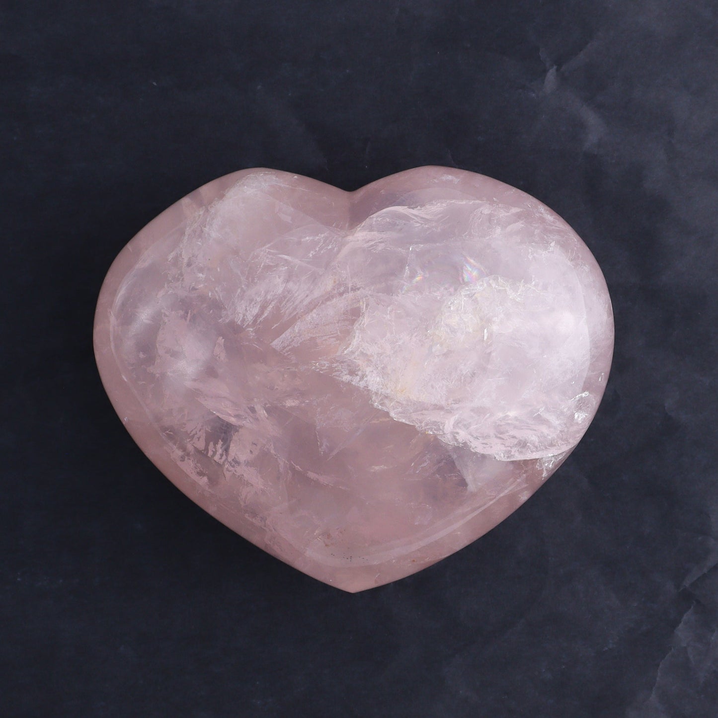 Rose Quartz Hearts Set of 2 - Expert Wholesale and Supplier of Wholesale Crystals & Bulk Gemstones, ["Hearts","Madagascar","Quartz","Rose Quartz"]