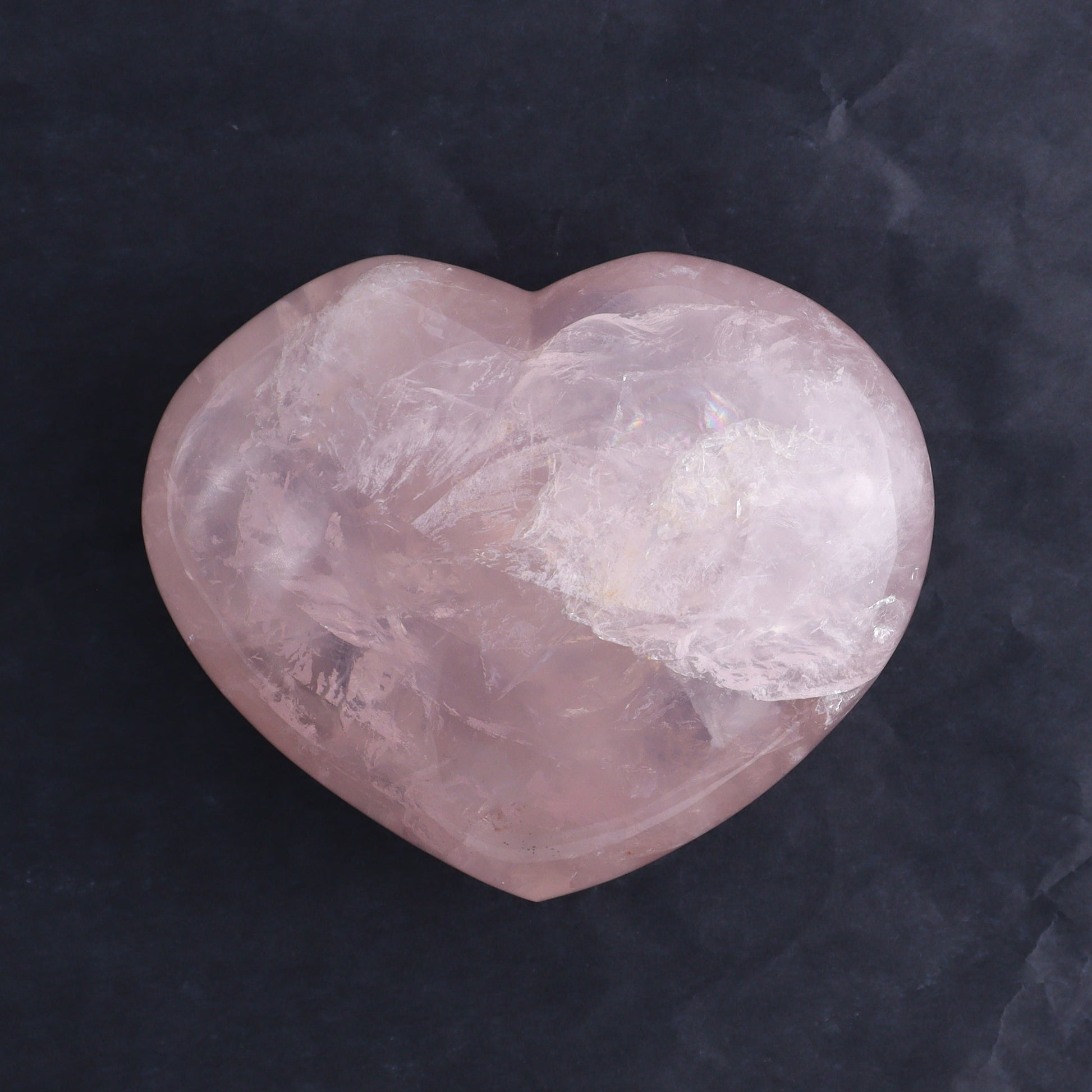 Rose Quartz Hearts Set of 2 - Expert Wholesale and Supplier of Wholesale Crystals & Bulk Gemstones, ["Hearts","Madagascar","Quartz","Rose Quartz"]