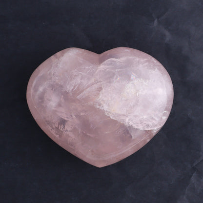 Rose Quartz Hearts Set of 2 - Expert Wholesale and Supplier of Wholesale Crystals & Bulk Gemstones, ["Hearts","Madagascar","Quartz","Rose Quartz"]