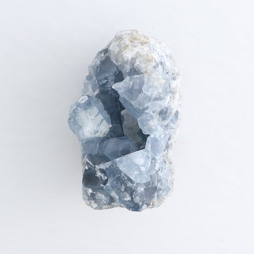 Celestite Clusters Set of 4