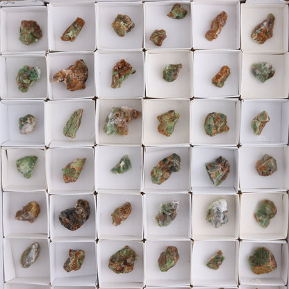 Chrome Chalcedony Flat of 55 - Expert Wholesale and Supplier of Wholesale Crystals & Bulk Gemstones, ["Chalcedony","Chrome Chalcedony"]