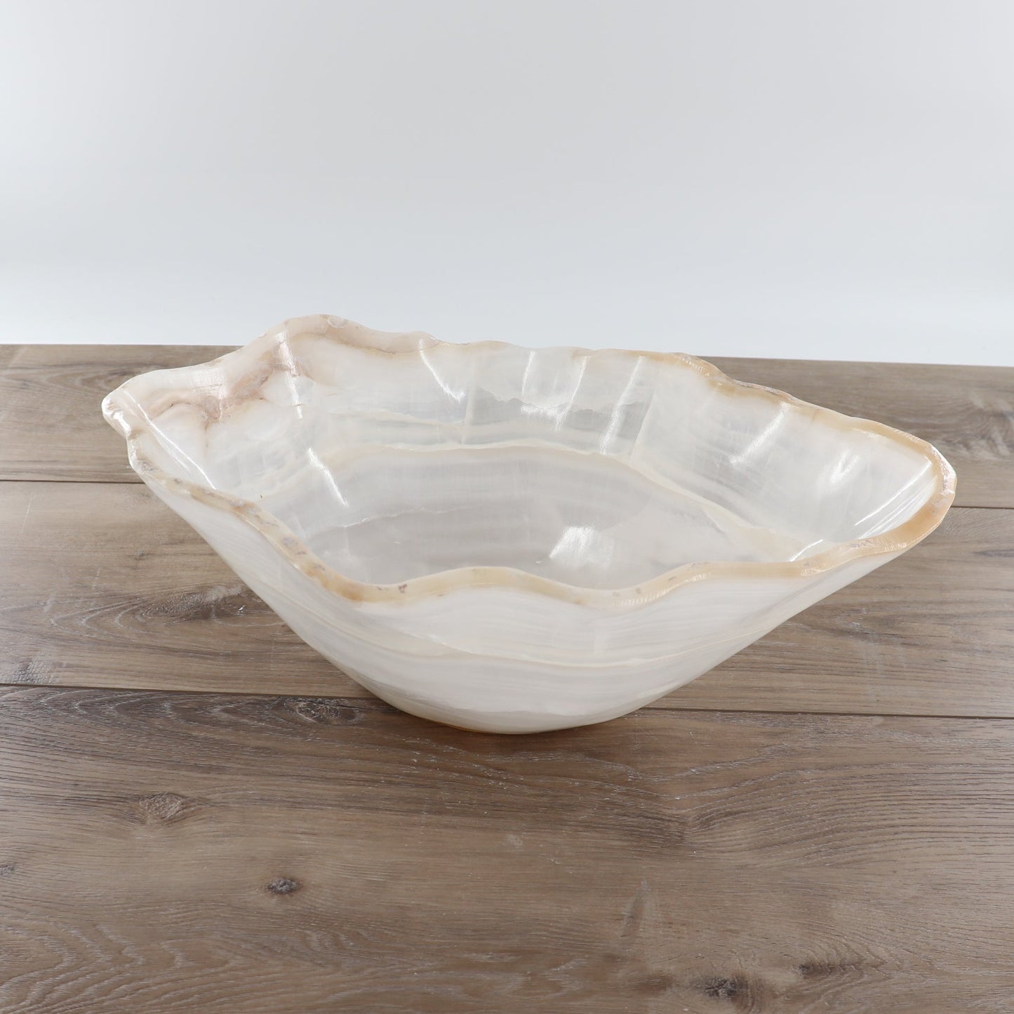 Mexican Onyx/Calcite Bowl 16"