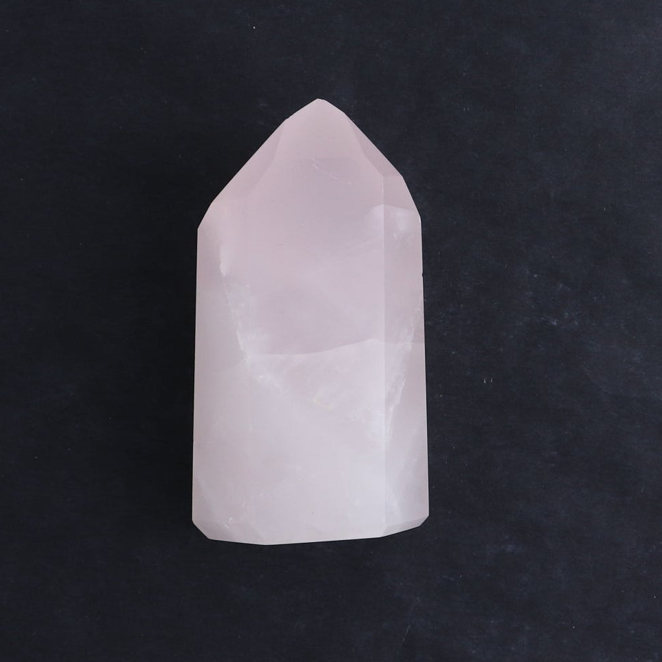 Imperfect Rose Quartz Towers Set of 7 - Expert Wholesale and Supplier of Wholesale Crystals & Bulk Gemstones, ["Brazil","Points","Quartz","Rose Quartz","Towers"]