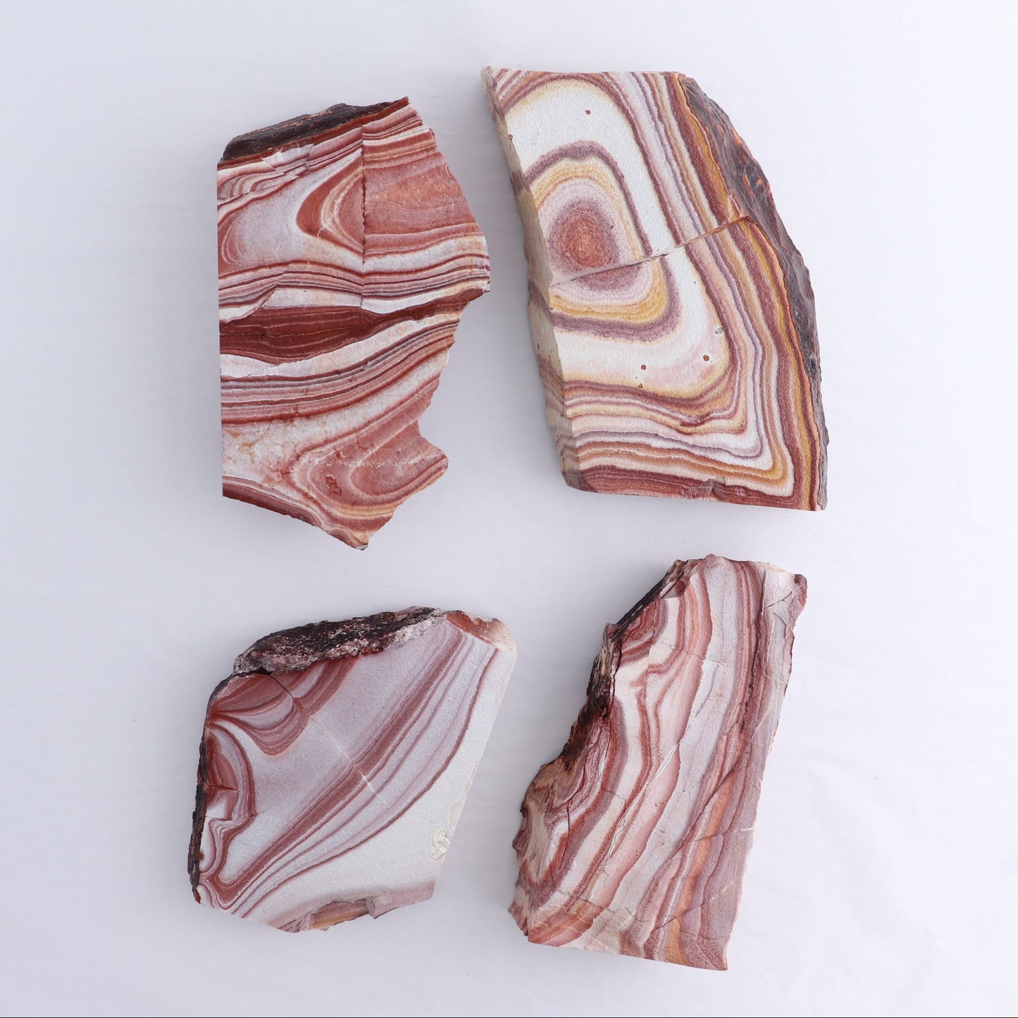 Rhyolite Slabs Set of 4