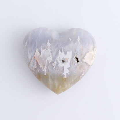 One Heart Chalcedony Agate
