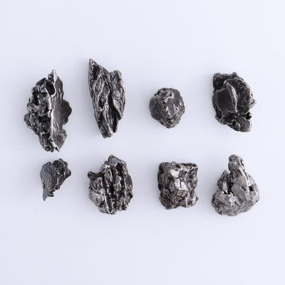 Campos del Cielo Meteorites Set of 8 - Expert Wholesale and Supplier of Wholesale Crystals & Bulk Gemstones, ["Campos del Cielo Meteorites","Meteorite","Rough","Roughs"]